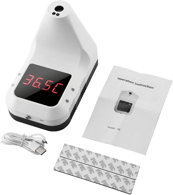 BASOYO Infrarot-Wand-Infrarot-Laser-Temperatursensor, tragbare berührungslose digitale Fiebermessung – Bild 6