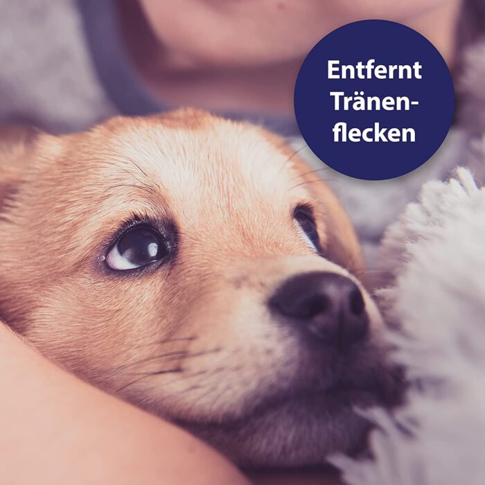 Canosept Augenpflege Fingerpads für Hunde, 100 Stück Augenpflege Hund und Tränenfleckentferner Hund – Augenreiniger für Hunde mit beruhigendem Aloe Vera Extrakt, sanfte Hundepflege – Bild 4